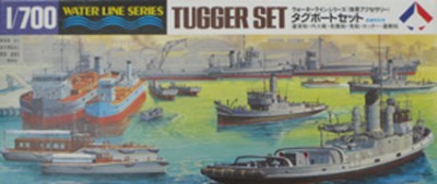 Tamiya 31509 Яп.буксировщики и лодки (14 моделей) 1/700