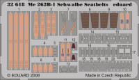 Eduard 32618 Me 262B-1 Schwalbe Seatbelts TRU