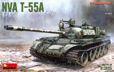 Miniart 37083 NVA T-55A (4x camo) 1/35