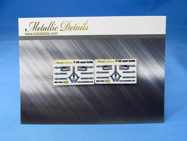 Metallic Details MDP48004 Lockheed-Martin F-35 Lightning II seat belts 3d-printed  1/48