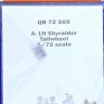 Quickboost QB72 569 A-1H Skyraider tailwheel (HAS) 1/72