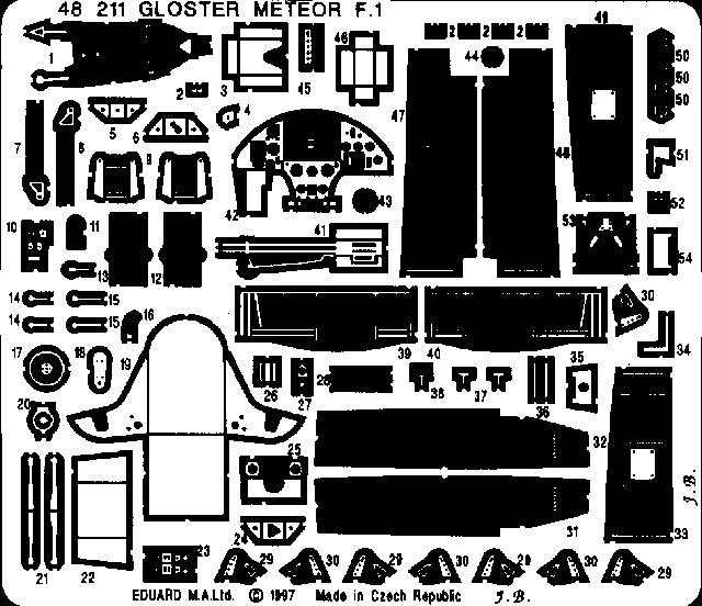 Eduard 48211 Meteor F.Mk.1 TAM