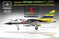 HAD 48261 Decal Mirage 2000C A. Senna 25th Anniversary 1/48