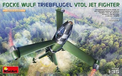 Miniart 40009 1/35 Focke Wulf Triebflugel VTOL Jet Fighter
