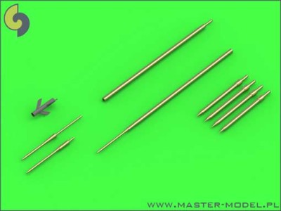 Master AM-72-104 Su-9 / Su-11 (Fishpot / Fishpot C) - Pitot Tubes and missile rails heads