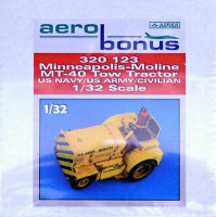 Aerobonus 320123 Minneapolis-Moline MT-40 Tow Tractor US NAVY 1/32