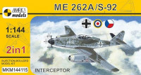 Mark 1 Models MKM-144.115 Me 262A/S-92 'Interceptor' (2-in-1) 1/144