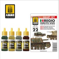 Ammo Mig 7180 Набор акриловых красок Королевская армия Италии 2-я МВ