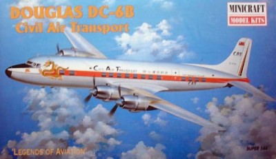 Minicraft 14459 DC-6B CIVIL AIR TRANSPORT 1:144