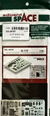 Eduard 3DL48187 B-17F SPACE (EDU) 1/48