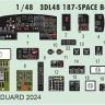 Eduard 3DL48187 B-17F SPACE (EDU) 1/48