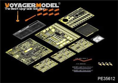 Voyager Model PE35612 T-80U Soviet/Russian Main Battle Tank(For All) 1/35