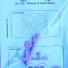 Aires 4816 Do 215 wheels & paint masks (ICM) 1/48