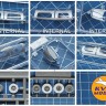 KV Models 72582 F-14A/B/D Tomcat / VF-31 / VF-41 / VF-101 (Great Wall Hobby #L7203, #S7204, #L7206, #L7208, #S7202, #S7203) + маски на диски и колеса Great Wall Hobby US 1/72