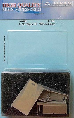 Aires 4490 F-5E Tiger II wheel bay 1/48