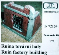 TP Model T-72154 Ruin factory building 1/72