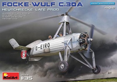 Miniart 41018 1/35 Focke-Wulf FW C.30A Heuschrecke (late)