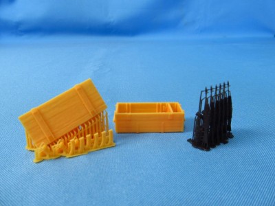 Metallic Details MDR3523 6 x AK-74 with delivery box 1/35
