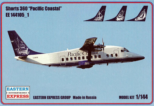 Восточный Экспресс 144105-1 Short-360 Pacific Coastal 1/144