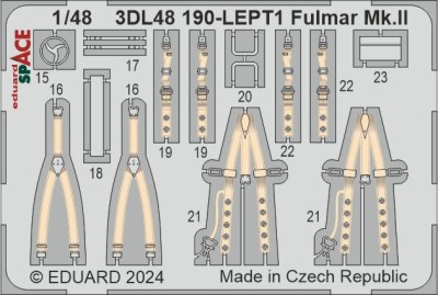 Eduard 3DL48190 Fulmar Mk.II SPACE (TRUMP) 1/48