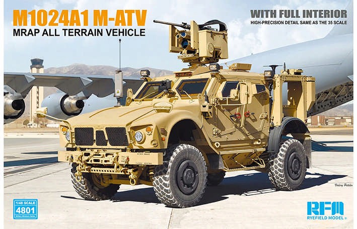 RFM 4801 Scale M1024A1 M-ATV (mrap all terrain vehicle) 1/48