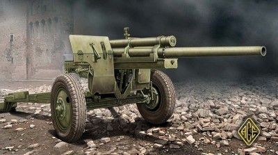 Ace Model 72528 US 3 inch AT Gun M-5 on carriage M-1 1/72