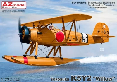 Az Model 78082 Yokosuka K5Y2 'Willow' (3x camo) 1/72