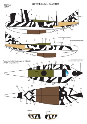 Aims AIMS32D020 Felixstowe F.2A N4283 1/32
