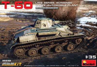 MiniArt 35232 Т-60 поздний, экранированный 1/35