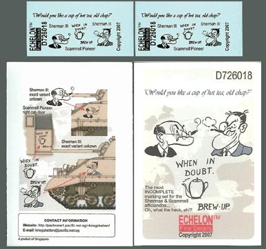 Echelon FD D726018 Would you like a cup of hot tea, old chap?&quot; 250 limited prints 1/72