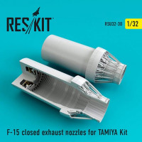 Reskit RSU32-0030 F-15 closed exhaust nozzles (TAM) 1/32