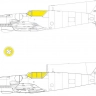 Eduard JX291 Mask Bf 109G-6 (BORDER M.) 1/35