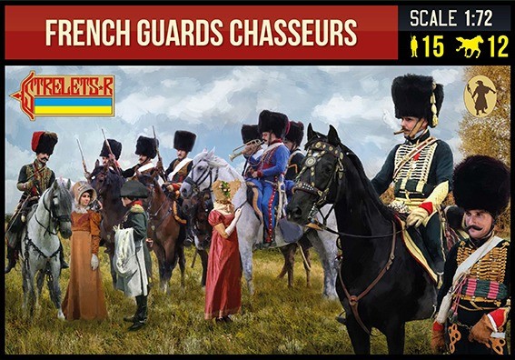 Strelets STR27772 French Guards Chasseurs Napoleonic 1/72