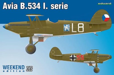 Eduard 07446 Avia B-534 I. serie 1/72