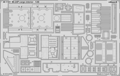 Eduard 481151 SET Mi-24P cargo interior (TRUMP) 1/48