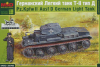MSD-Maquette MQ 3546 German PzKpfw IID с фигурой 1/35
