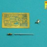 Aber 35L-091 EARLY Barrel for M2 Browning '50 in (12,7mm) 1/35