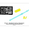 Aber 35L-091 EARLY Barrel for M2 Browning '50 in (12,7mm) 1/35