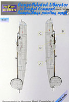 Lf Model M4861 Mask Liberator in Coast.Command Camo.painting 1/48