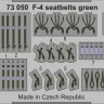 Eduard 73050 F-4 seatbelts green STEEL 1/72
