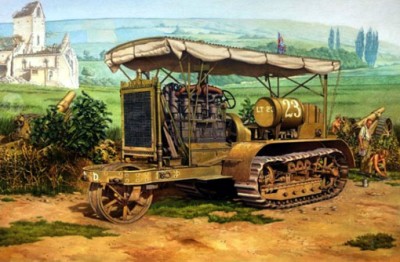 Roden 35812 Артиллерийский тягач Holt75 1/35