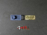ЭВМ RS35134 САУ 2С1 "Гвоздика" инфракрасный прожектор ОУ-3 с креплением из фтд (3Д печать + фототравление) 1/35