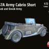 Attack 72965 Tatra 57 Army Cabrio Short Czechoslovak Army 1/72