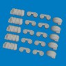 Eduard 6481055 BRASSIN MG 15 magazines & case catchers PRINT 1/48