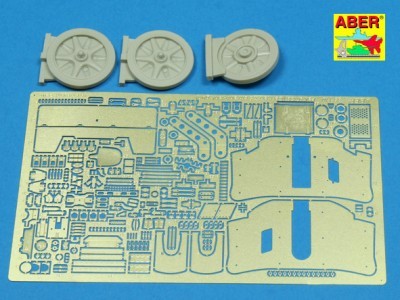 Aber 35110 PaK.97/Pak.38 German 7,5cm Anti tank gun(+resin parts)[7.5cm PaK-97/38] (designed to be used with Dragon kits) 1/35