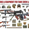Miniart 35334 1/35 US Weapons & Equipment for Tank Crew&Infantry