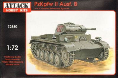 Attack Hobby 72880 PzKpfw II Ausf. B 1/72