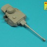 Aber 35L329 German 75mm KwK 40 L/48 barrel for Pz.Kpfw.IV Ausf.G, Ausf.H, and Ausf.J without muzzle brake (designed to be used with Dragon kits) 1/35
