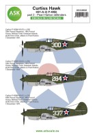 Art Scale 200-D48028 Curtiss Hawk 81-A-2 (P-40B) part 2 - Pearl Harbor defenders 1/48