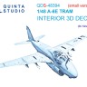 Quinta Studio QDS-48394 A-6E TRAM (Kinetic) (Малая версия) 3D Декаль интерьера кабины 1/48